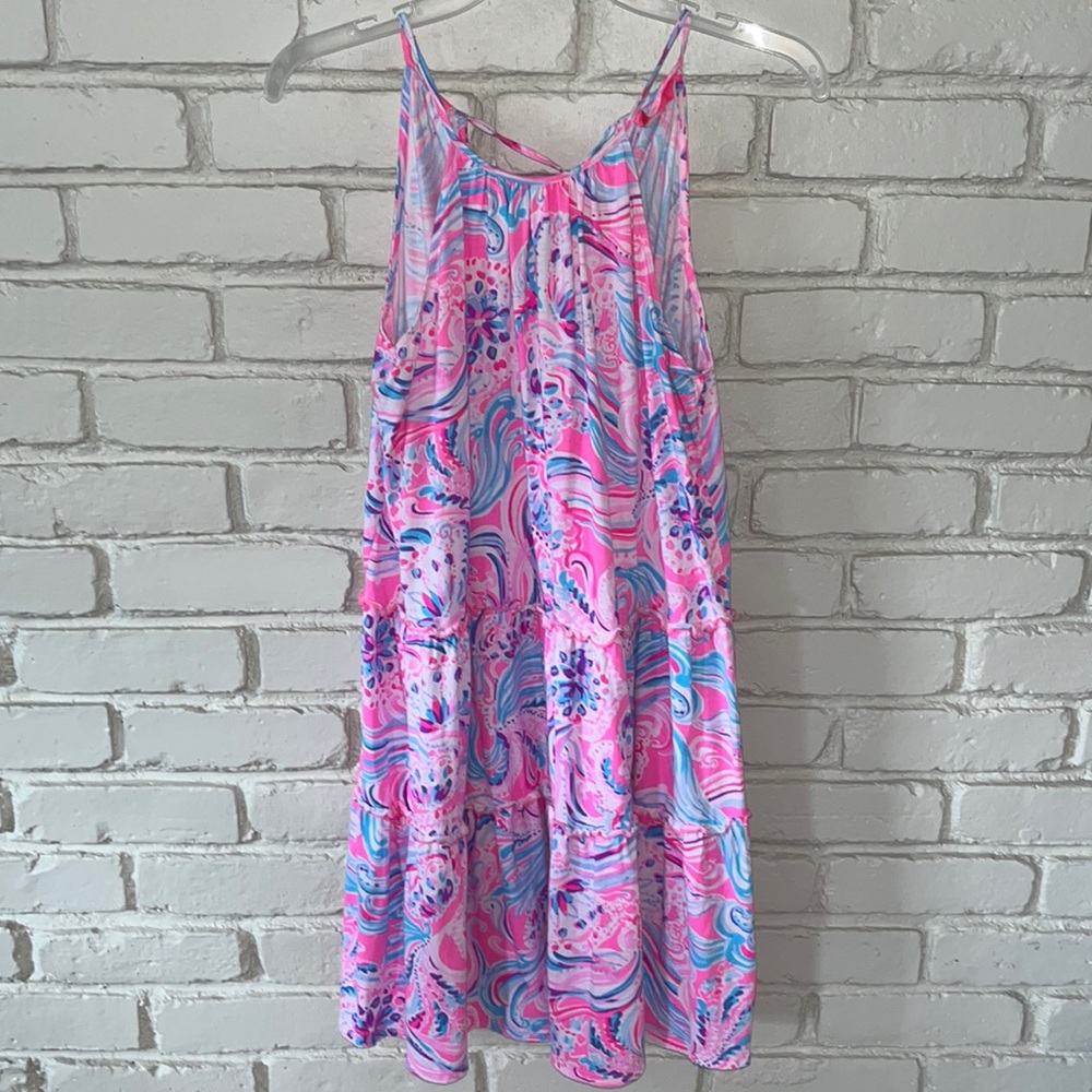 Lilly Pulitzer dress size XS excellent used condition beautiful print